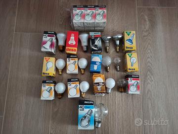 Lampadine ad incandescenza da 15 a 60 watt