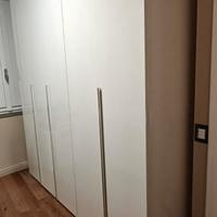 Armadio 5 ante bianco laccato 