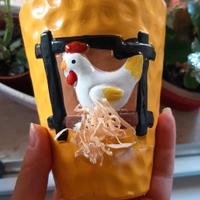 vaso piccolo gallinella