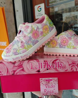 SCARPE LELLI KELLY NUOVA COLLEZIONE BIANCO ROSA