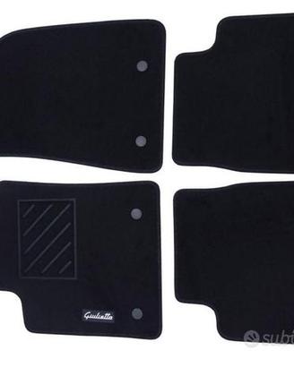 Set 4 tappetini per Giulietta a 4 bottoni