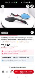 specchietti retrovisori per Ducati