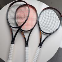 Wilson Burn 100 V4 - 3 racchette manico 2