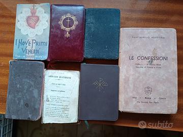 Vecchi libricini di preghiere