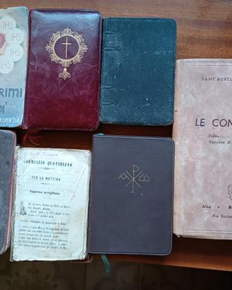 Vecchi libricini di preghiere