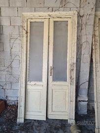 porte 3 doppie e una singola da restaurare 