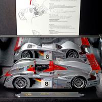 Audi R8 Le Mans-Sieger (2000)scala 1:18