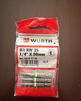 10 inserti Würth