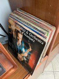 Collezione di dischi in vinile