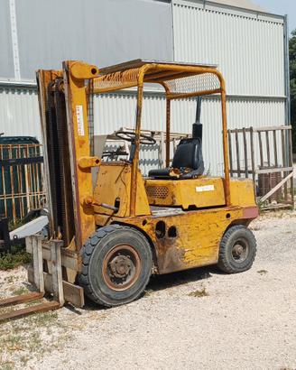 Muletto diesel 30 quintali funzionante OM