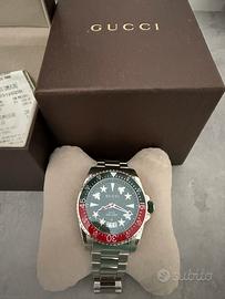Orologio gucci Dive verde in acciaio