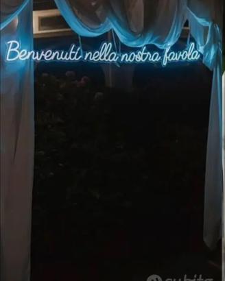 Insegna LED neon matrimonio - 160 cm