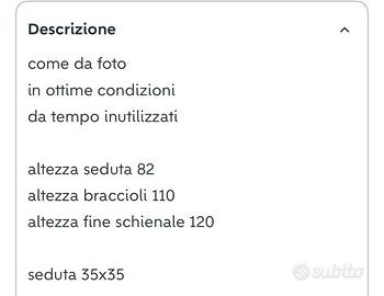 4 sgabelli alti