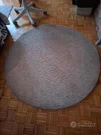 Tappeto IKEA Adum Rotondo 130cm Pelo Lungo