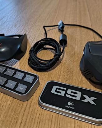 Logitech G9x Laser Gaming Mouse ULTRA RARO