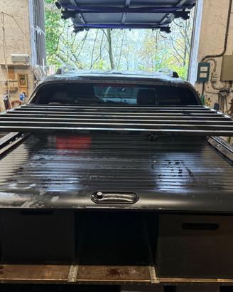 Portapacchi artigianale per cassone Ford ranger