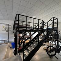 SOPPALCO INDUSTRIALE IN ACCIAIO ( 57mq)