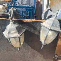 coppia applique da muro 