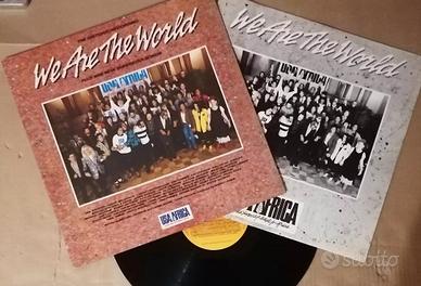 Usa For Africa We Are The Word Vinile Lp Michael J