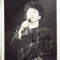 Riccardo Cocciante foto autografata