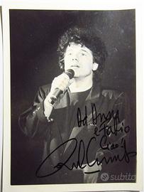 Riccardo Cocciante foto autografata