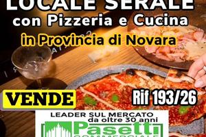 LOCALE SERALE con pizzeria e cucina prov. Novara