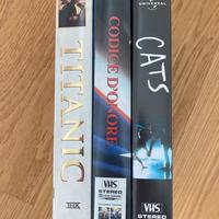 Vhs da collezione Titanic, Codice d'onore e Cats.