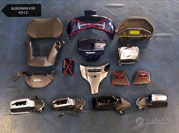 Ricambi Suzuki Burgman 650 anni 2003/12 e 2013/18