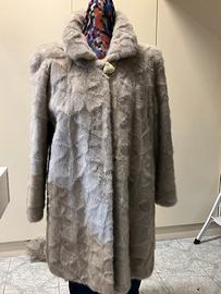 Giacca zampe visone soffice