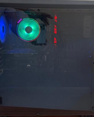 Pc con AMD Ryzen 7 3700x e Nvidia Geforce Gt 1030