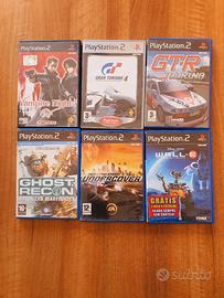 6 giochi PS2 PlayStation 2