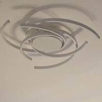 Plafoniera LED moderna dimmerabile con telecomando