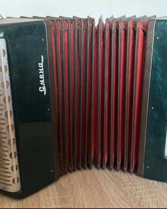 Fisarmonica vintage marchio Smena