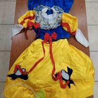 vestito di carnevale Biancaneve