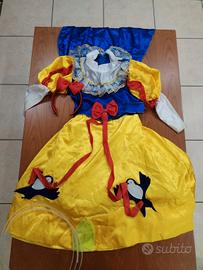 vestito di carnevale Biancaneve