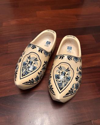 Zoccoli olandesi in Legno Mis.41-42 (27cm)