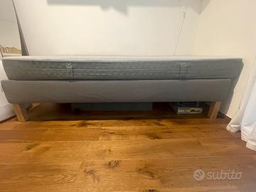 Coppia letti Espevär e materassi Morgedal 90x200