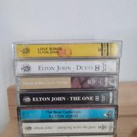 Lotto Elton John - 7 musicassette 