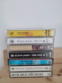 Lotto Elton John - 7 musicassette 