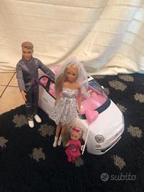 barbie con macchina