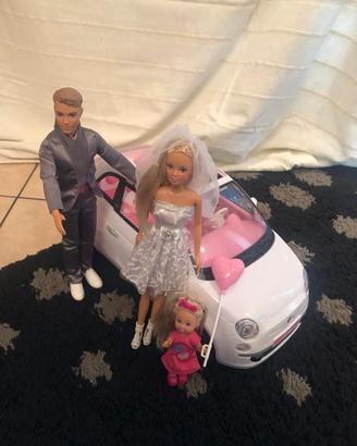 barbie con macchina