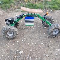 Trattorino elettrico per vigna 