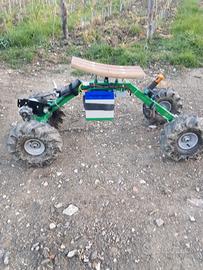 Trattorino elettrico per vigna 