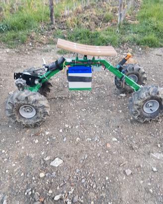 Trattorino elettrico per vigna 