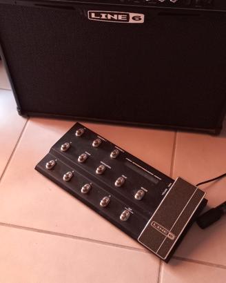 Line6 SPIDER IV 150w stereo + pedaliera MKII