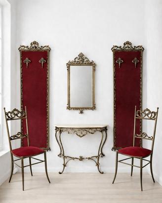 arredamento ingresso in ottone 