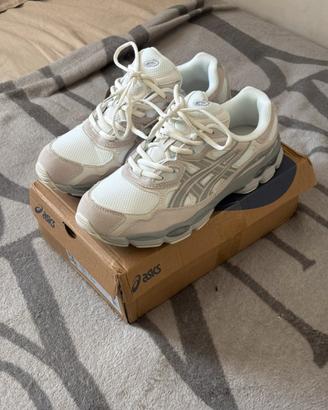 ASICS GEL-NYC "Cream / Oyster Grey" Taglia 43.5