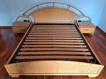 camera matrimoniale in bamboo