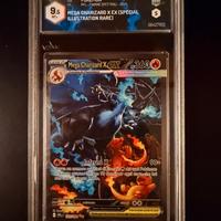 Pokémon mega charitzard x ex mint plus MT+ 9.5 psa