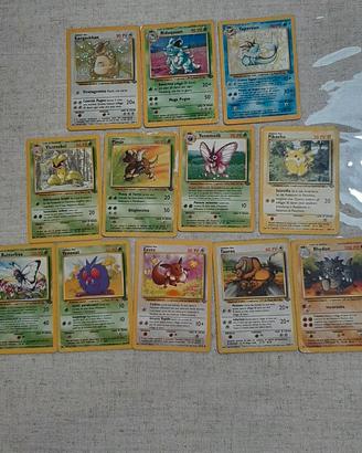 Lotto Carte Pokemon Jungle ITA